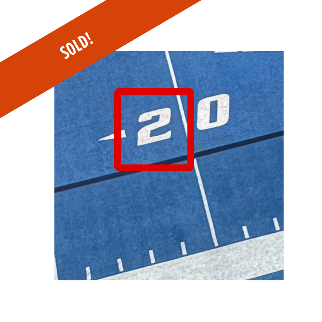 Auction Item: The “2” Blue Turf Collectible