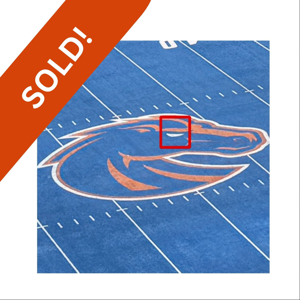 Auction Item: Authentic Blue Turf Eye of the Bronco