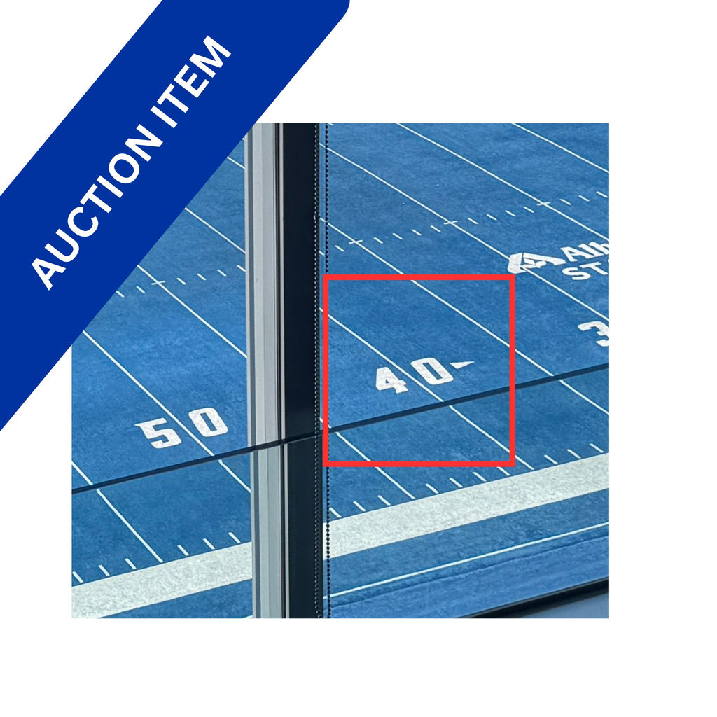 Auction Item: The 40-yard line honoring The Blue’s 40th Anniversary