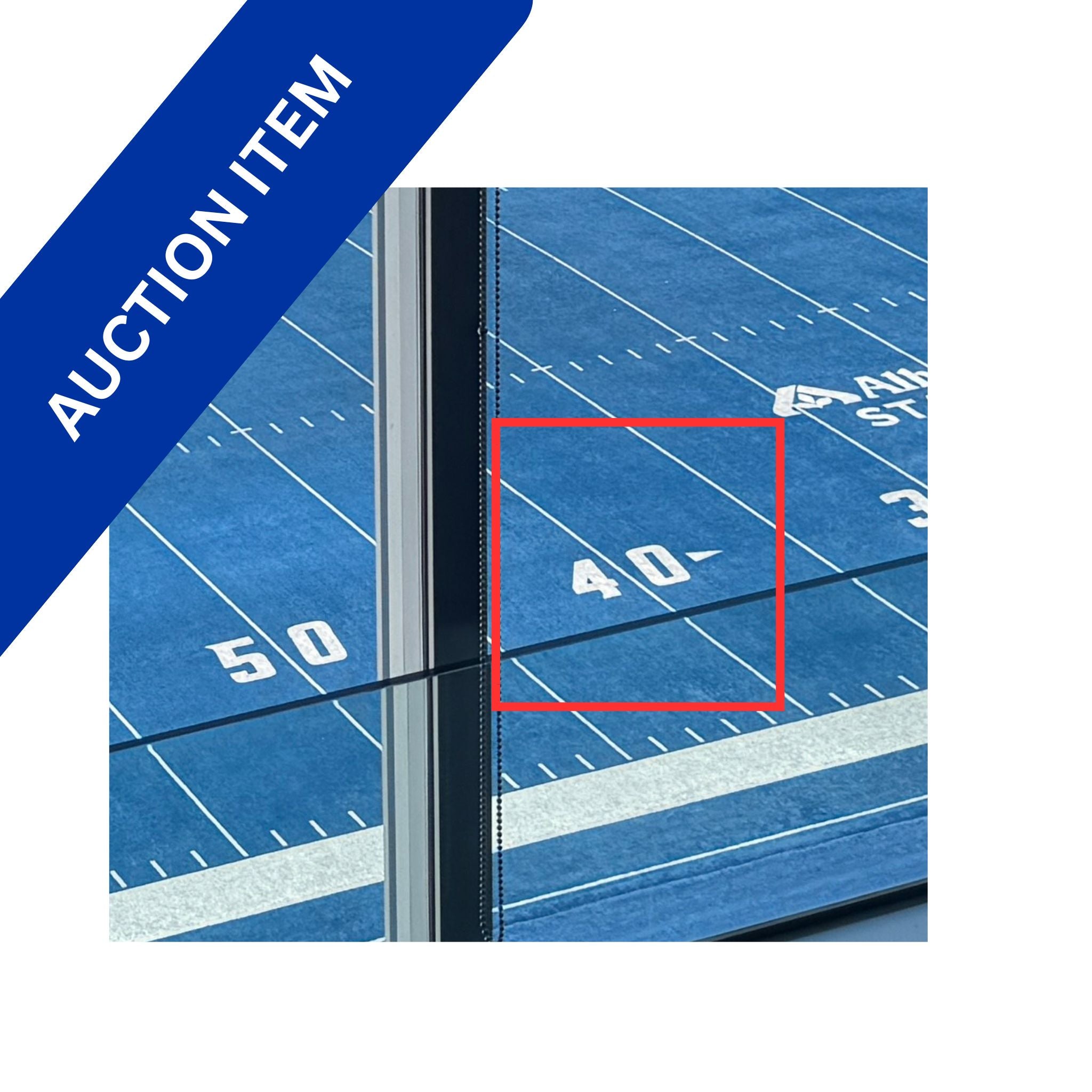 Auction Item: The 40-yard line honoring The Blue’s 40th Anniversary