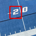 Auction Item: The “2” Blue Turf Collectible