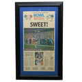 Boise State “SWEET!” 2007 Fiesta Bowl Framed Newspaper Cover