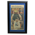 Framed “Believe It” 2007 Fiesta Bowl Newspaper Front Page