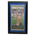 Boise State “UNBEATABLE”  Fiesta Bowl Framed Newspaper