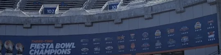 Albertsons Stadium Bowl Banner - 2012 Las Vegas Maaco Bowl