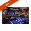 Auction Item: Blue Turf Fan Cave Home Installation