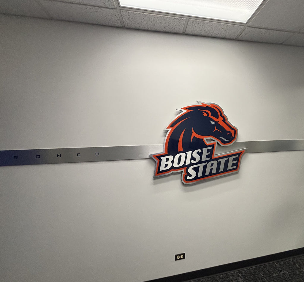 Auction Item: Boise State Football Office Sign