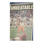 Boise State “UNBEATABLE”  Fiesta Bowl Framed Newspaper