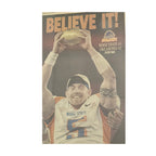 Framed “Believe It” 2007 Fiesta Bowl Newspaper Front Page