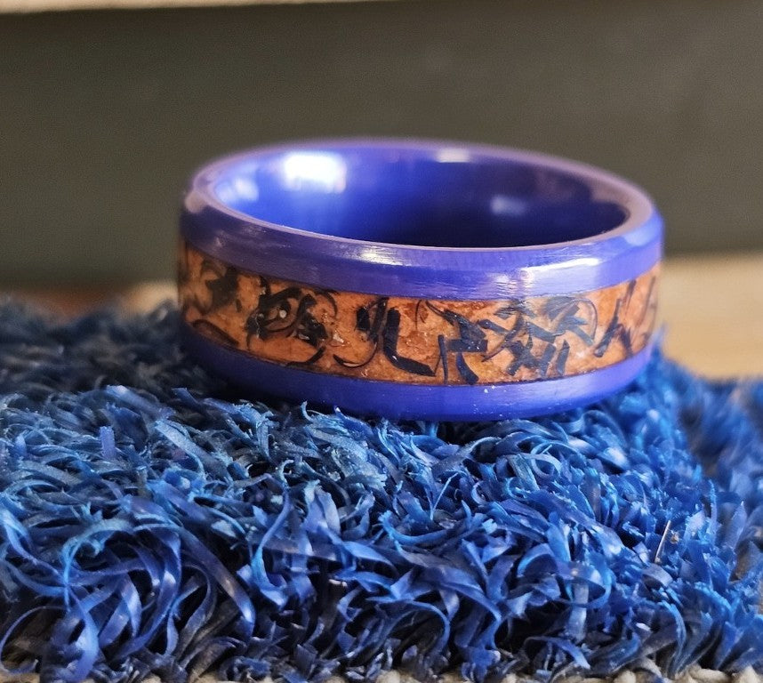 1986 Original Blue Turf Custom Ring