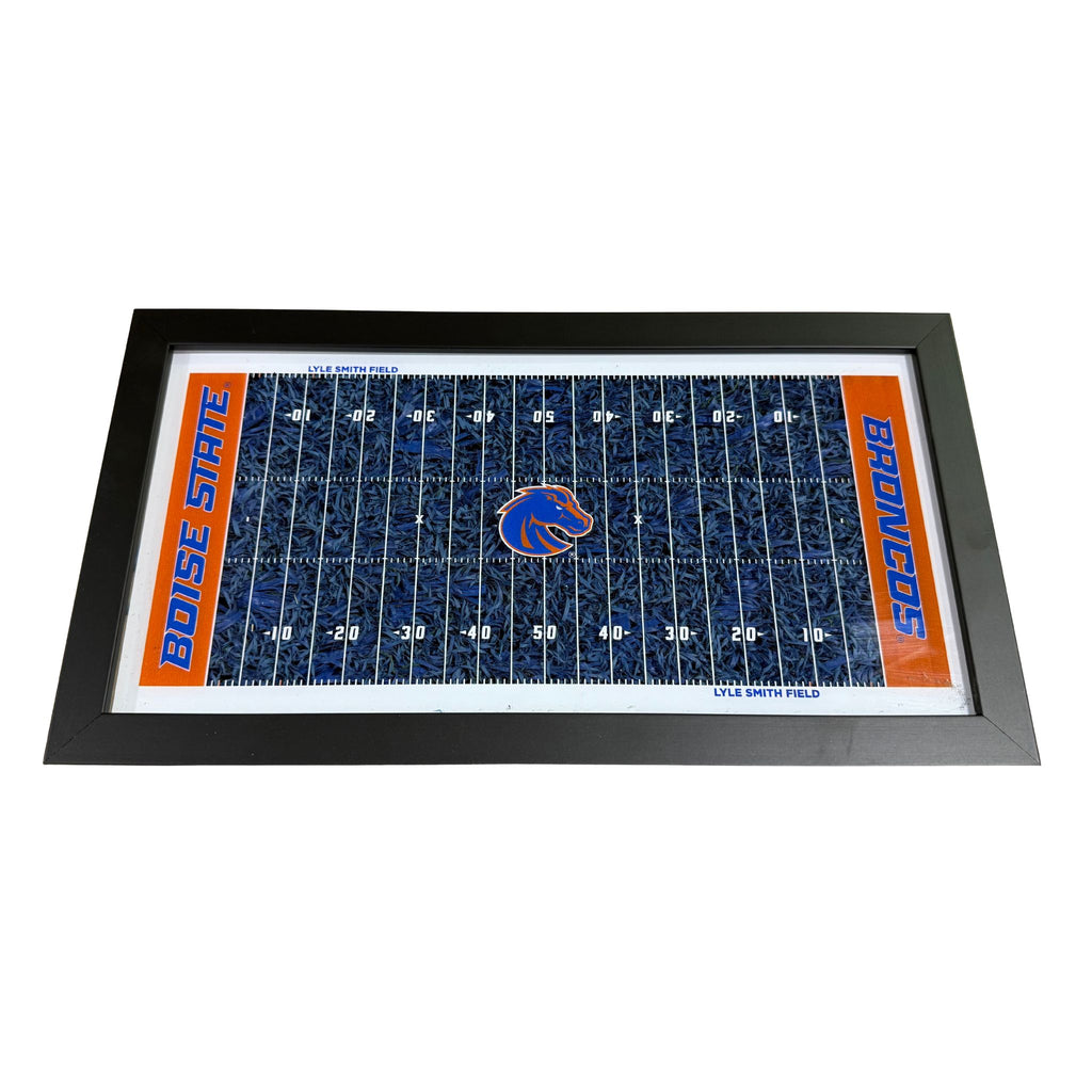Boise State Blue Turf Mini Football Field Collectibles - Limited Edition